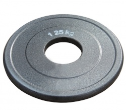  диск для штанги стальной пауэрлифтинг 1,25